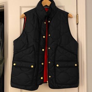J. Crew Primaloft Vest Navy XL